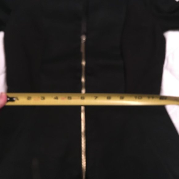 Ted Baker black Jamtye Structured Zip Dress size 0 nwot - Picture 10 of 16